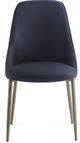 Inspire™ Cleo 2-Piece Aged Gold/Black Side Chair-3