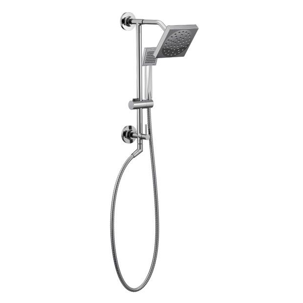 Moen® 90 Degree Chrome One-Function 6" Diameter Spray Head Rainshower-2