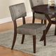 ACME Furniture Drake 2-Piece Espresso/Gray Side Chairs-3