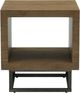 Joybird Danni Light End Table with Black Base-1