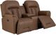Best® Home Furnishings Customizable Suitably Leather Power Reclining Rocker Console Loveseat-2