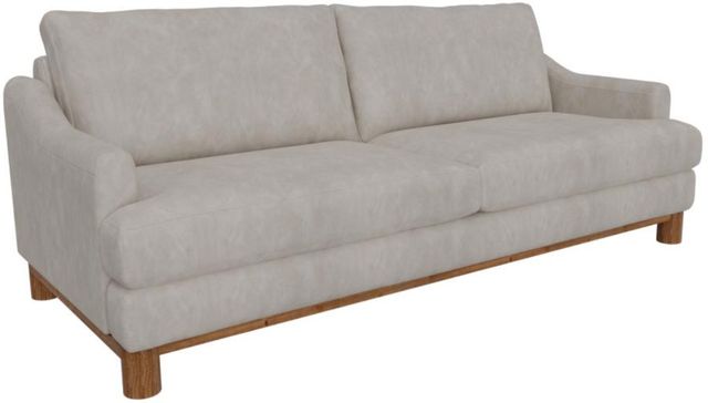 International Furniture Direct Olimpia Ivory Upholstered Sofa-0