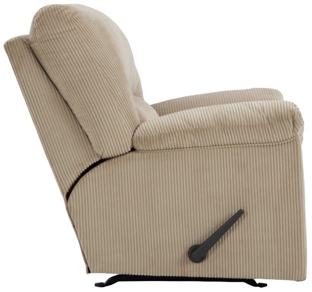 Signature Design by Ashley® SimpleJoy Sand Manual Rocker Recliner-3