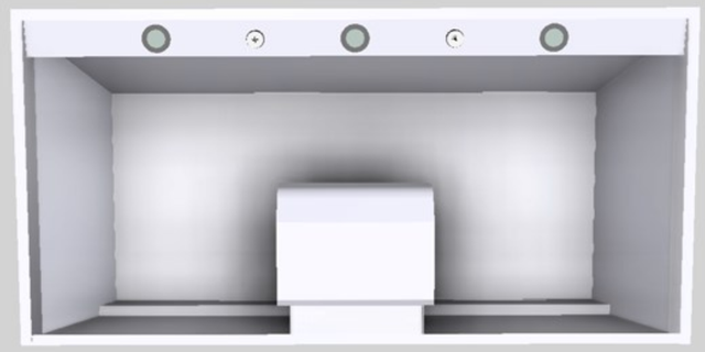 Vent-A-Hood® Designer Series 48" White Wall Mounted Range Hood-1