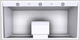 Vent-A-Hood® Designer Series 48" White Wall Mounted Range Hood-1