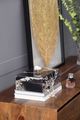 A & B Home Black 10" Marbled Jewelry Case-5