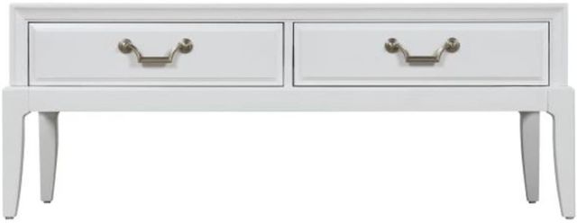 Bernards Renascence Pearl White Cocktail Table-1