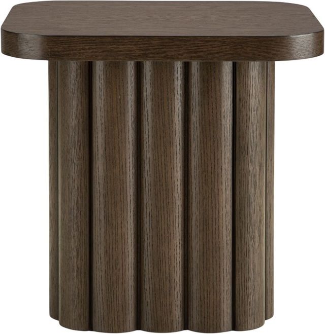 Signature Design by Ashley® Darimore Burnished Brown Rectangular End Table-1