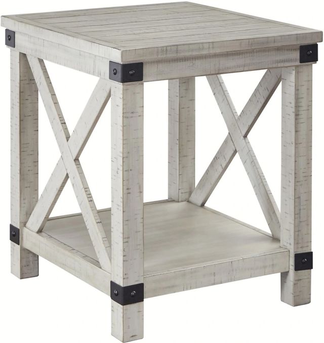 Signature Design by Ashley® Carynhurst Whitewash End Table-0