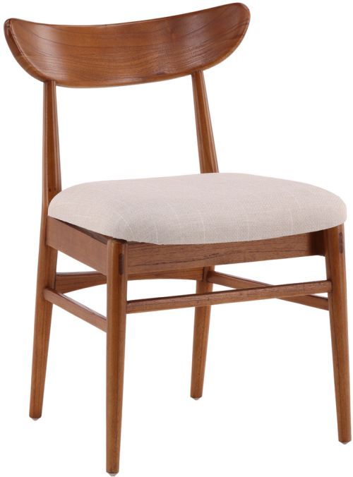 Furniture Classics Johnson Beige/Natural Side Chair-0
