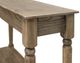 International Furniture Direct Tiffany Brown Sofa Table-2