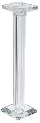 A & B Home Clear Lead Crystal Candle Holder-0