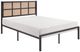 Homelegance® Sanibel Beige/Dark Bronze Queen Platform Bed-0
