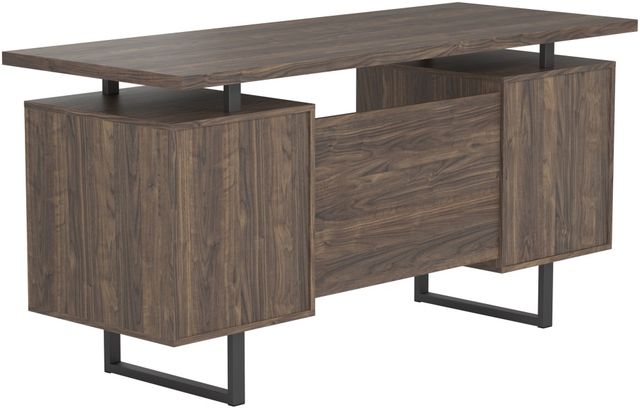 Coaster® Lawtey Weathered Grey Office Desk-2