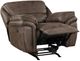 Homelegance® Proctor Brown Manual Rocker Recliner-3