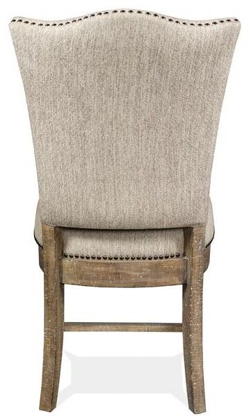 Riverside Furniture Sonora Gray/Snowy Desert Upholstered Dining Side Chair-3