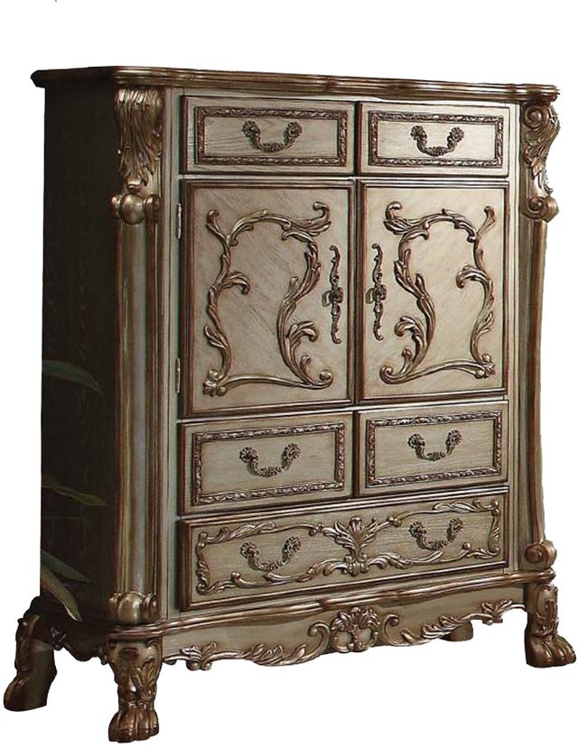 ACME Furniture Dresden Gold Patina/Bone Chest-0