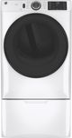 GE® 7.8 Cu. Ft. White Smart Front Load Electric Dryer-2