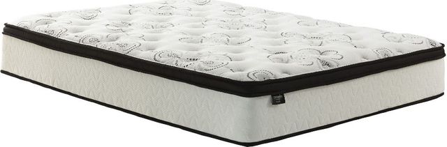 Sierra Sleep® by Ashley® Chime 2-Piece 12'' Hybrid and Adjustable Base King Mattress Set-1