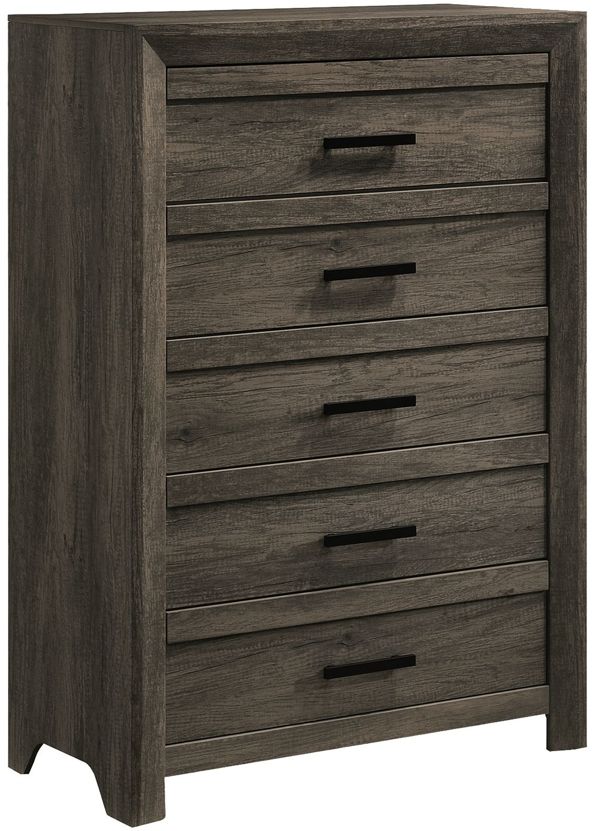 Elements International Eleanor Mocha Gray Chest-0