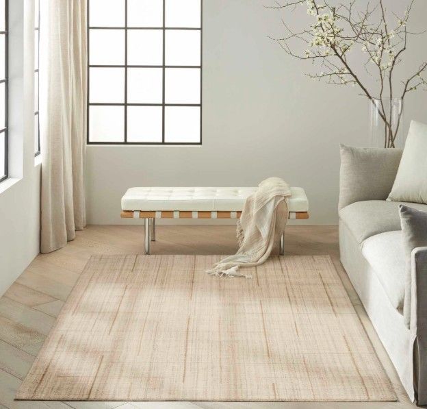 Nourison Home™ Calvin Klein CK041 Architectura Natural 5'x7' Area Rug-1