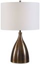 Uttermost® Jereko Rubbed Bronze Table Lamp-5