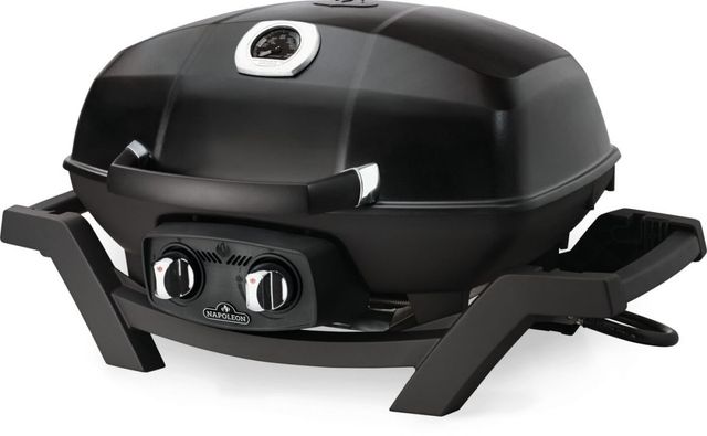 Napoleon TravelQ™ PRO 2-Burner Black Tabletop Natural Gas Grill-2