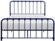 Homelegance® Bethany Blue Queen Platform Bed-2