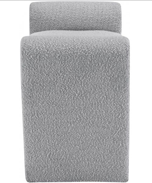 Meridian Furniture Stylus Grey 31" Accent Bench-2