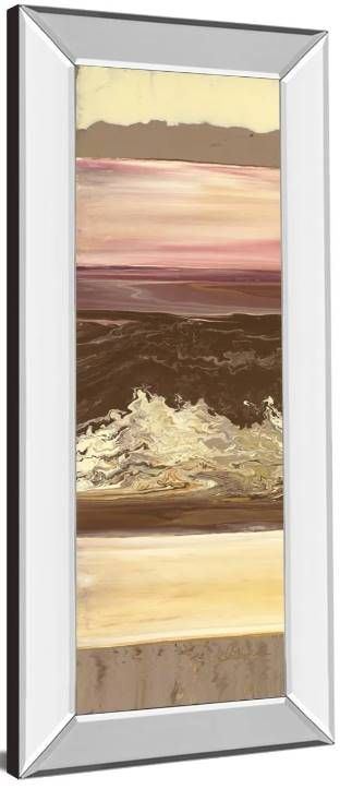 Classy Art Down Under I by Dlynn Roll Mirroed Frame Wall Art-1