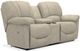 La-Z-Boy® Hayes Eggshell Power Reclining Loveseat with Console-1