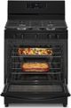 Whirlpool® 30" Black Freestanding Gas Range-3