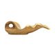 A & B Home 20" Brown/Gold Plate -1