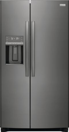 Frigidaire Gallery® 36 in. 25.6 Cu. Ft. Black Stainless Steel Side-by-Side Refrigerator