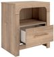 Signature Design by Ashley® Kinlanni Tan Nightstand-3