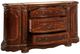 Michael Amini® Cortina® Honey Walnut Dresser with Mirror-1