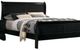 Furniture of America® Louis Philippe Black Full Sleigh Bed-1