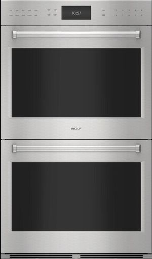 Wolf E Series 30" Stainless Steel Professional Double Electric Built in Wall Oven