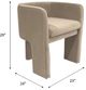 Nest Home Collections Stella Champagne Dining Chair-3