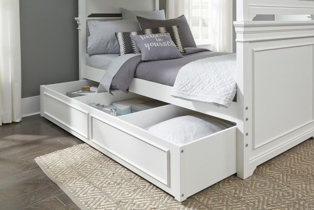 Legacy Kids Teen Canterbury 2.0 Natural White Twin Youth Trundle-2