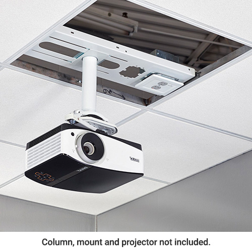 Chief® White SpeedConnect Above-Tile Suspended Ceiling Kit