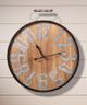 Giftcraft Brown/Gray Wall Clock-0