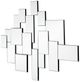 A & B Home Chrome Wall Mirror-2