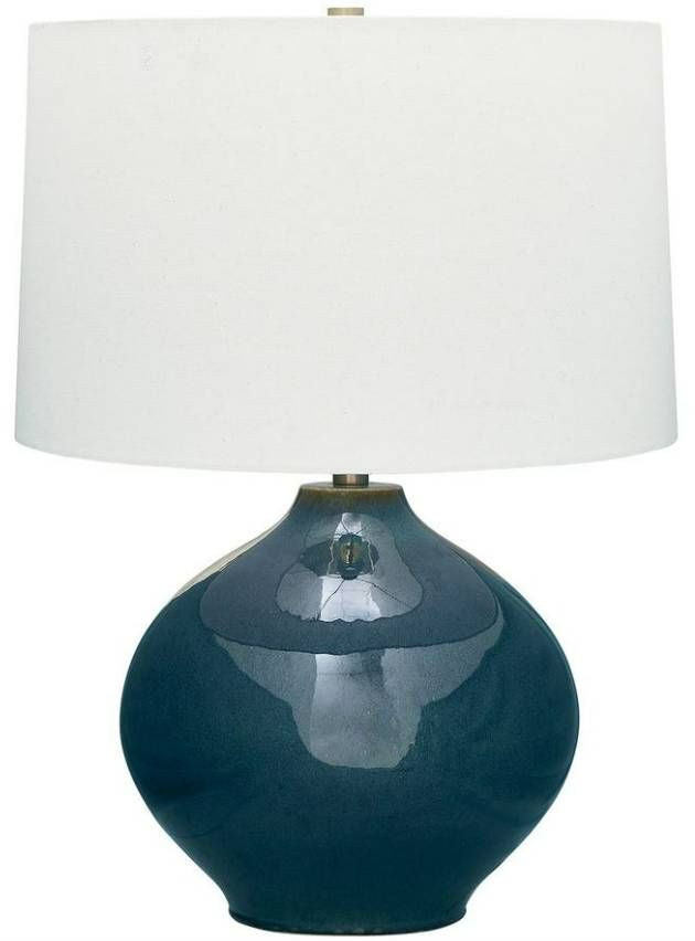 Uttermost® Corrine Deep Blue Table Lamp-0