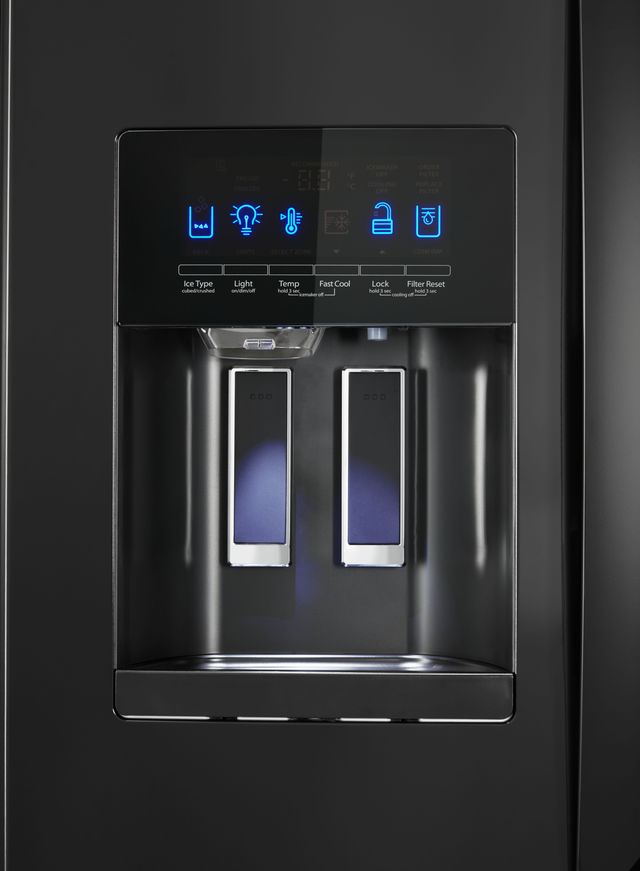 Whirlpool® 36 in. 24.7 Cu. Ft. Black Freestanding French Door Refrigerator-3
