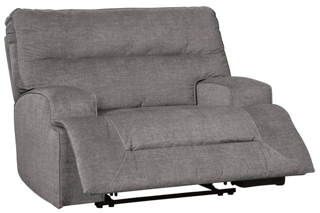 Signature Design by Ashley® Coombs Charcoal Oversized Power Recliner-1