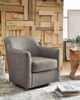 Signature Design by Ashley® Bradney Fossil Swivel Accent Chair-4