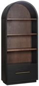 TOV Furniture Marlow Black/Brown Bookcase with File Drawer-0