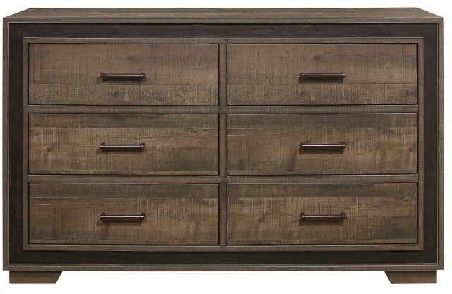 Homelegance® Ellendale Dark Bony/Mahogany Dresser-2