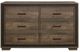 Homelegance® Ellendale Dark Bony/Mahogany Dresser-2